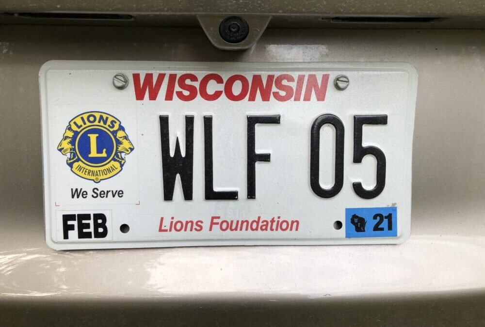 Lions License Plates