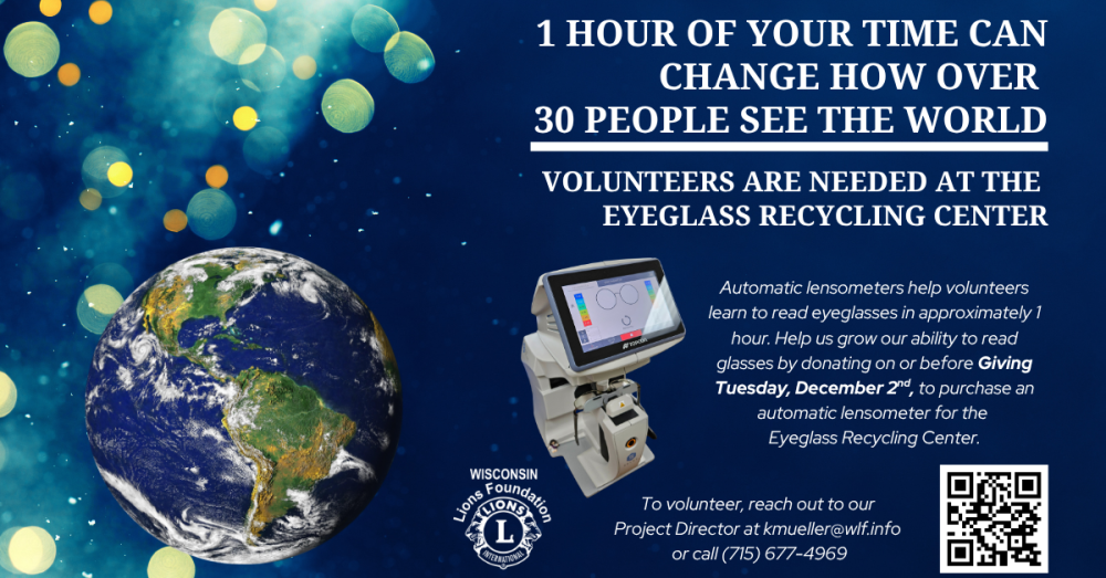 WLF Eyeglass Recycling Center: Impacting Vision for the World